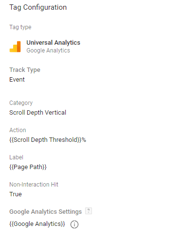 Scroll Depth Tracking – Google Tag Manager